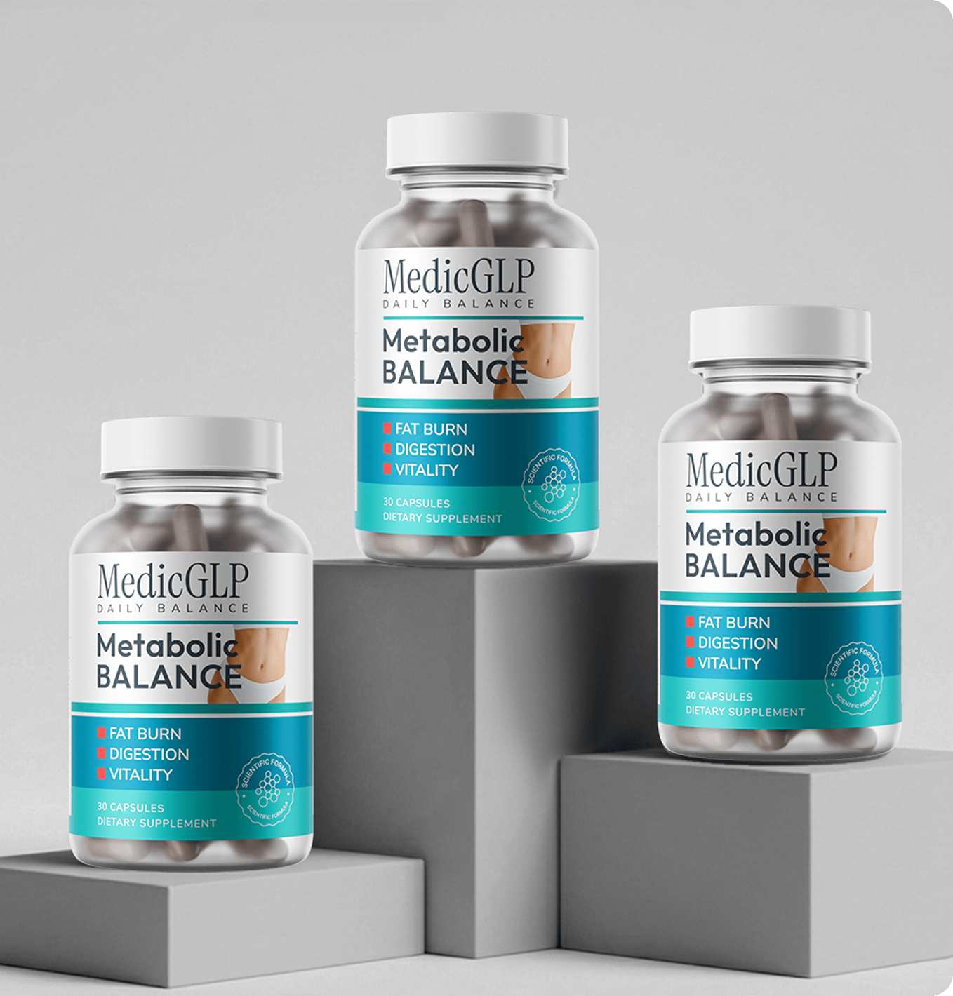 MedicGLP Metabolic Balance - 3 pack